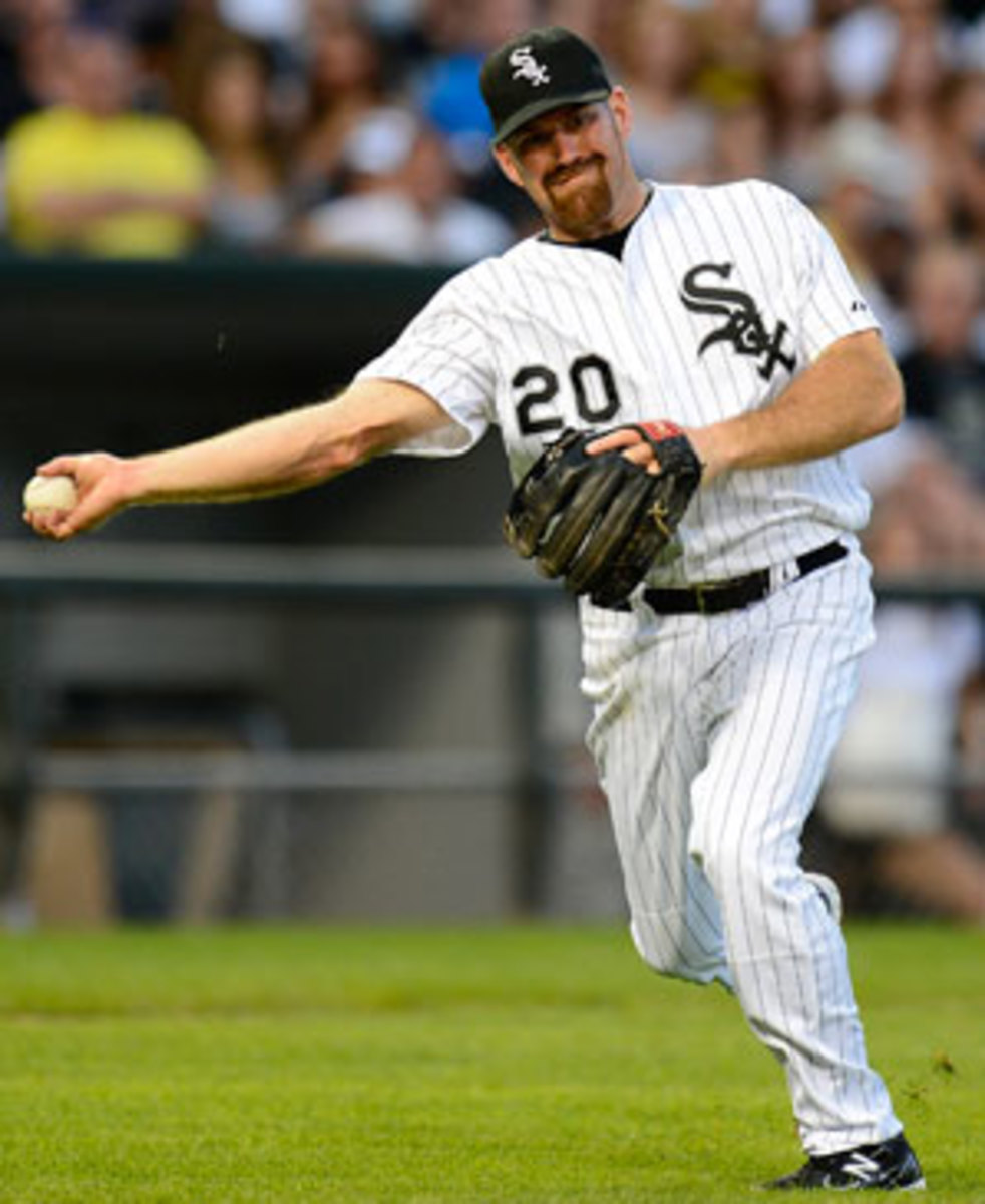 Kevin Youkilis was a longtime star for the Yankees' archrivals in Boston before being traded to the White Sox last June. (Mike DiNovo/US Presswire/USA Today Sports)