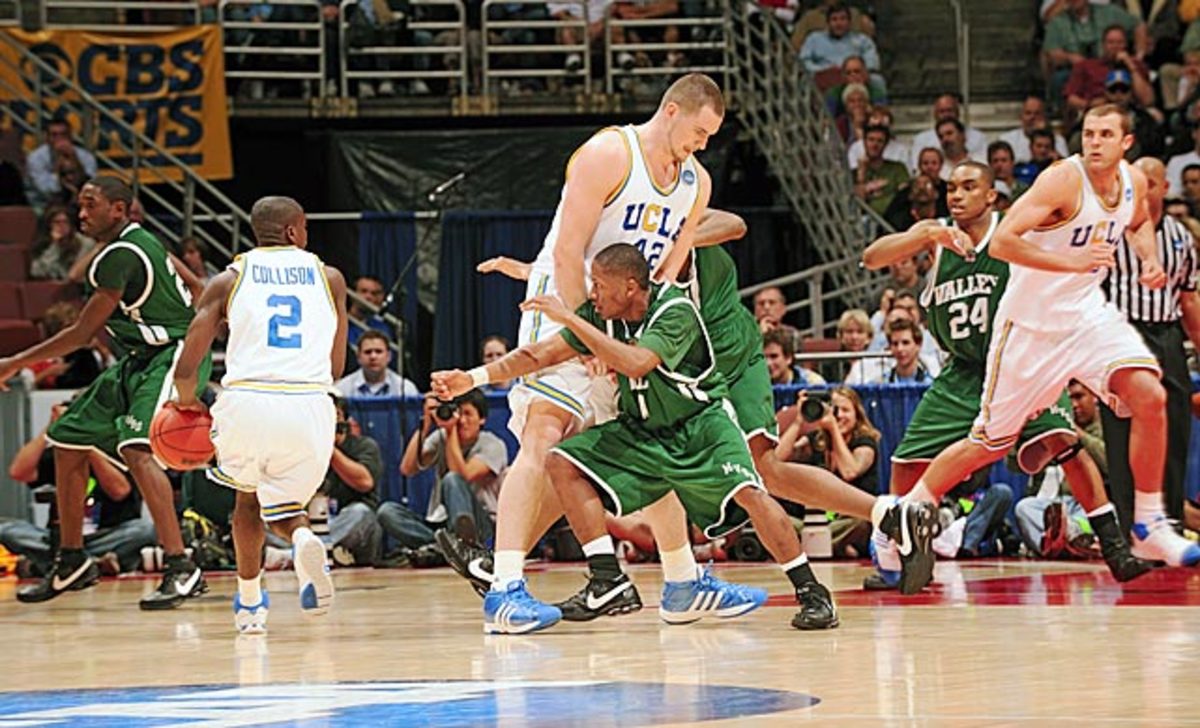 Kevin Love and Darren Collison