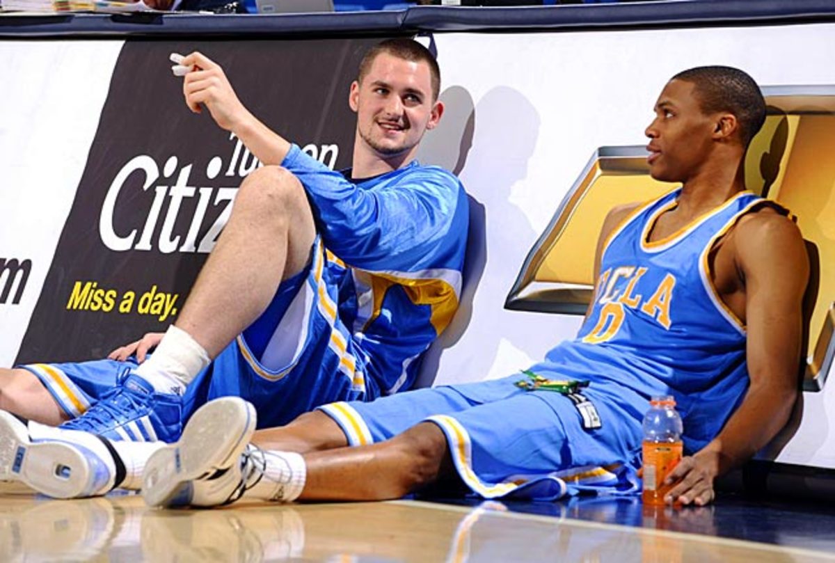 Kevin Love and Russell Westbrook