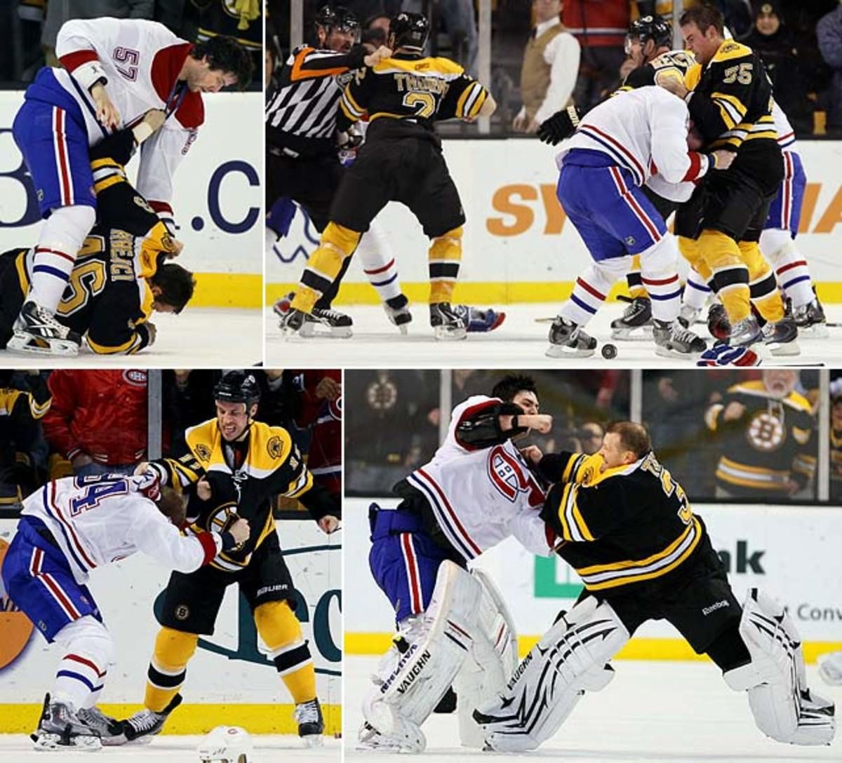 Brawl with the Habs