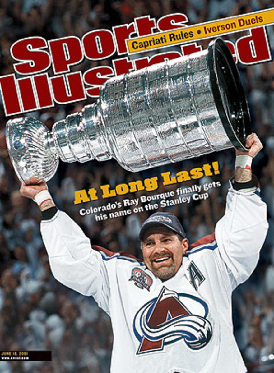 Chris Drury Goal - Game 6, 2001 Stanley Cup Final Avalanche vs. Devils 