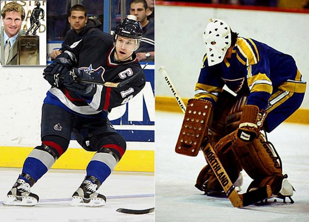 Markus Naslund, Mike Liut