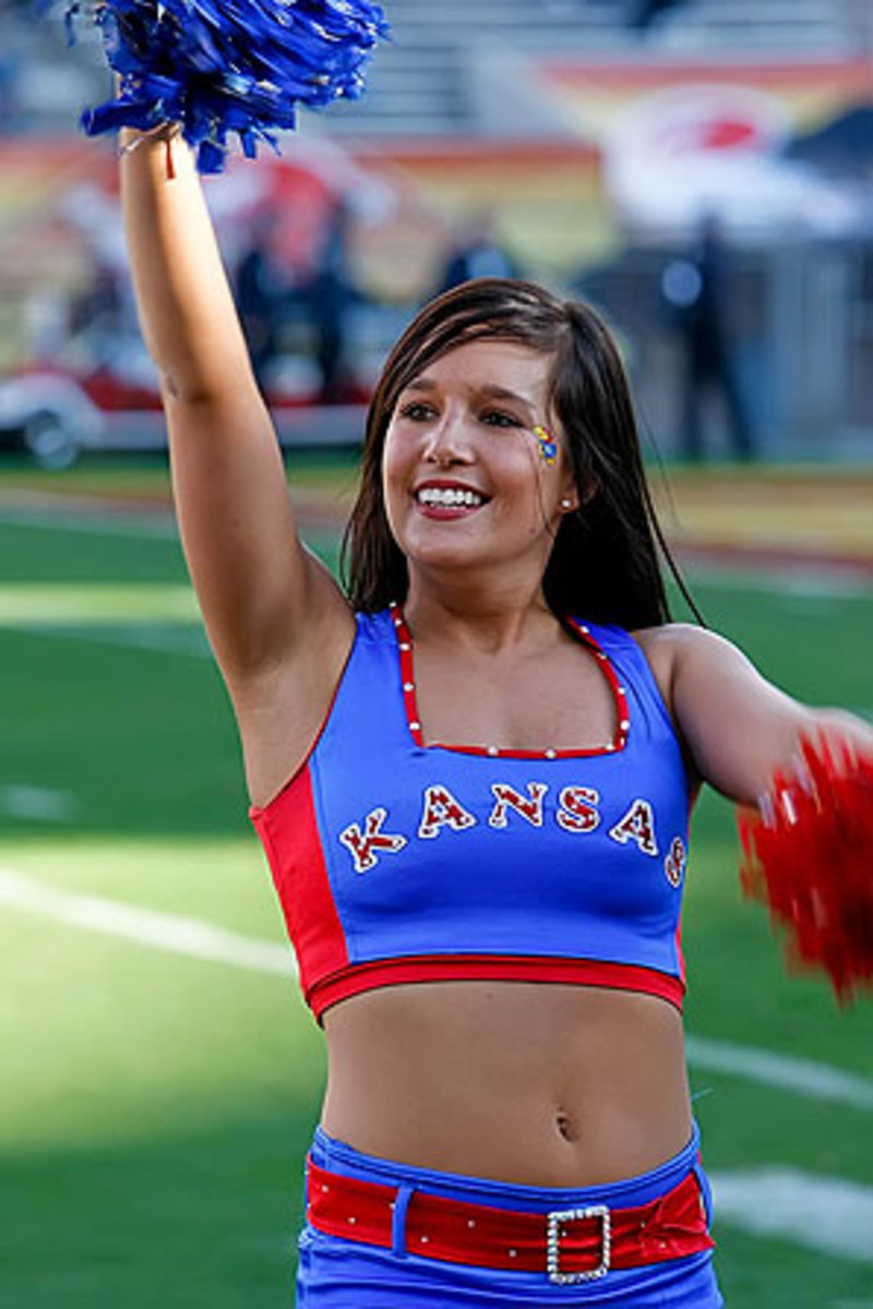 Cheerleader of the Week Kansas' Nicole Chanen Sports Illustrated