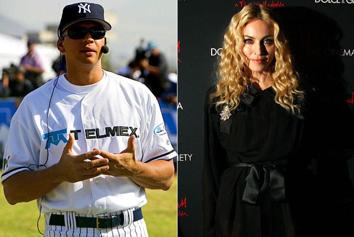 Alex Rodriguez and Madonna