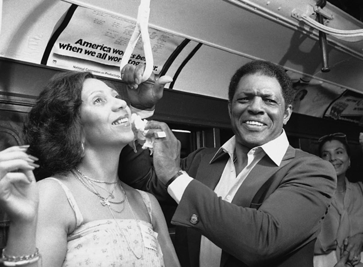 Willie Mays and Mae Louise Allen
