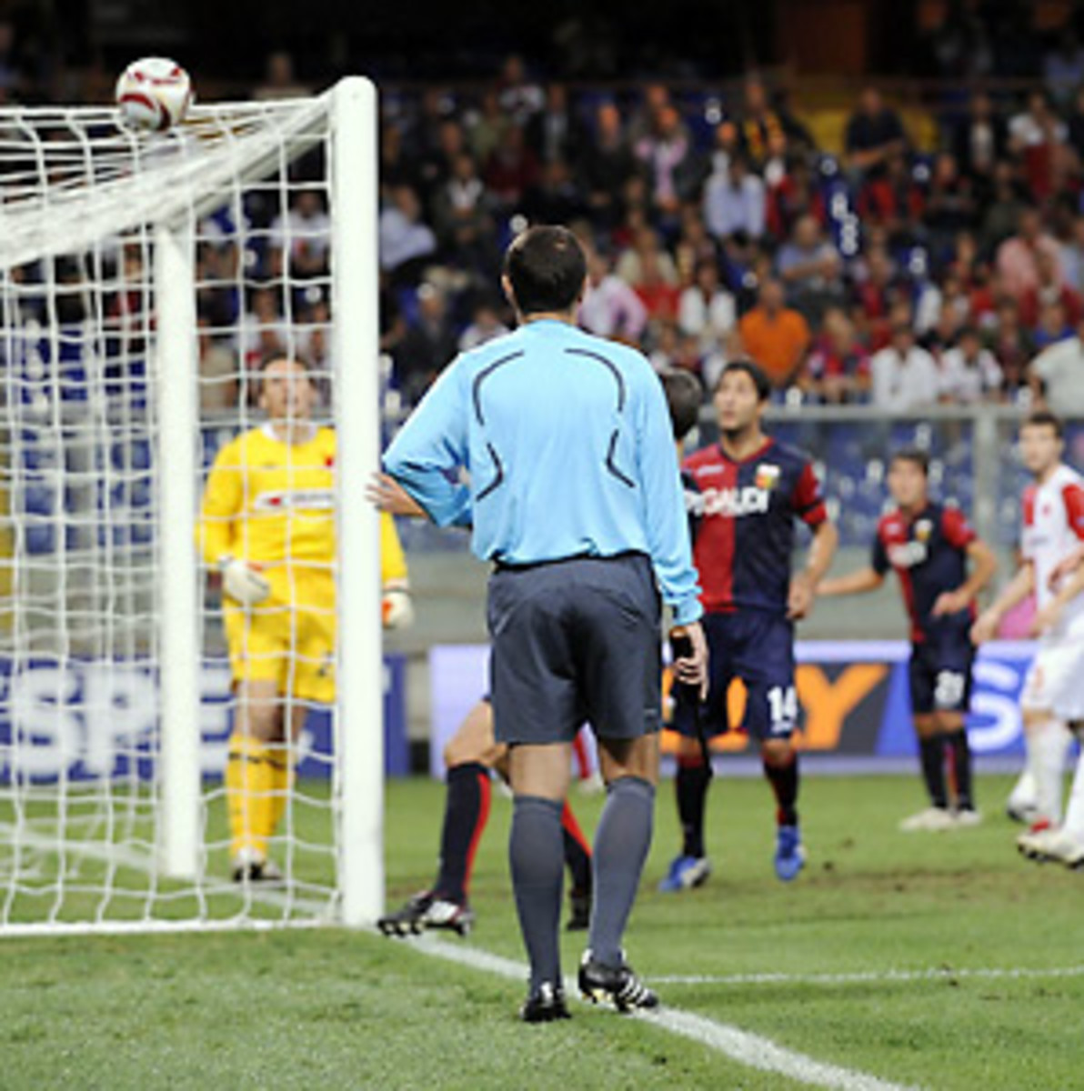 Soccer America MLS should step up and test out goalline officials