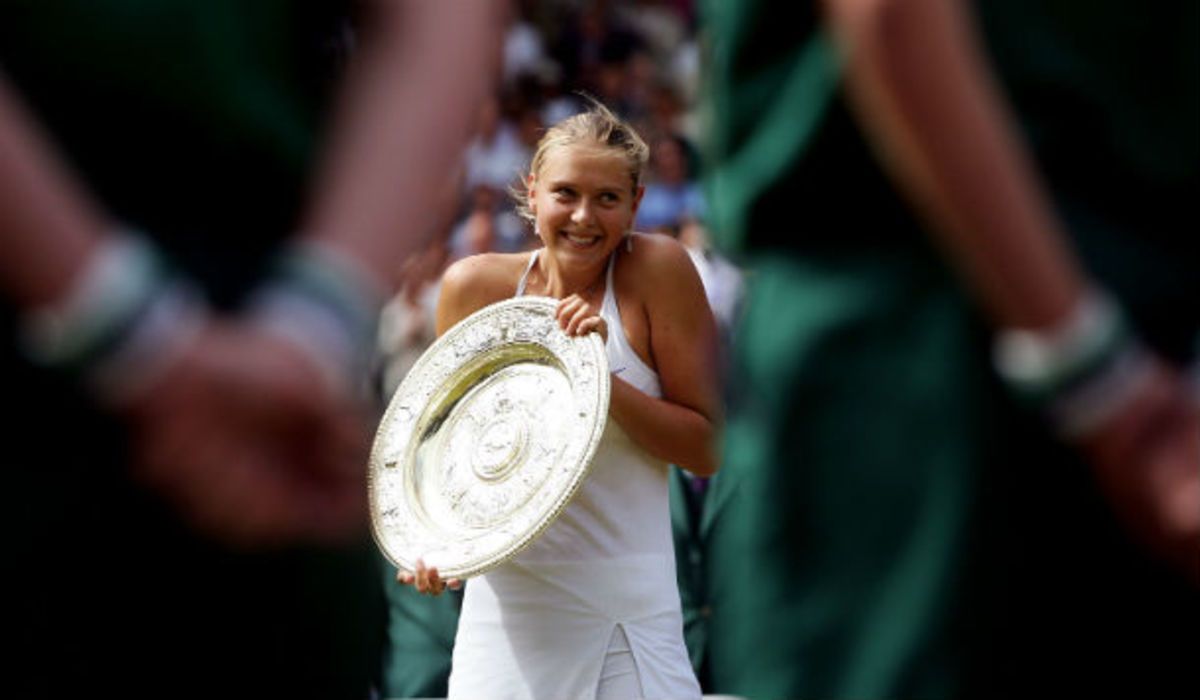 Sharapova Wimbledon 2004