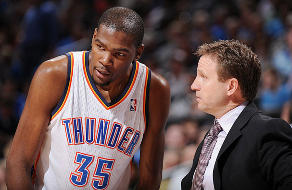 Scott Brooks, Kevin Durant