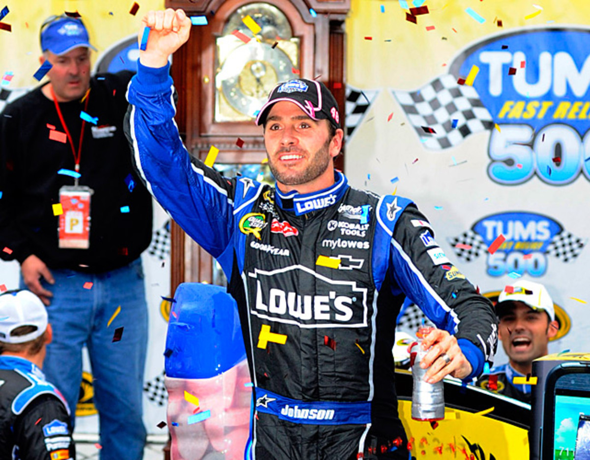 Jimmie Johnson -- Tums Fast Relief 500