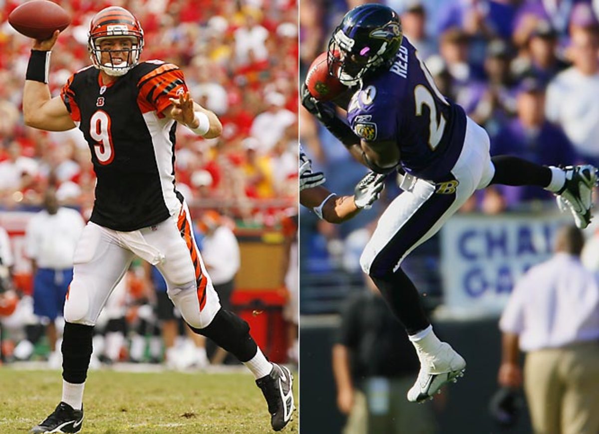 Carson Palmer vs. Ed Reed