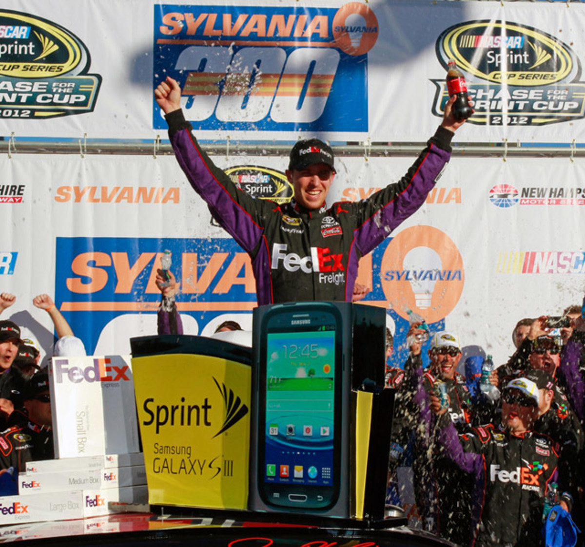 Denny Hamlin -- Sylvania 300