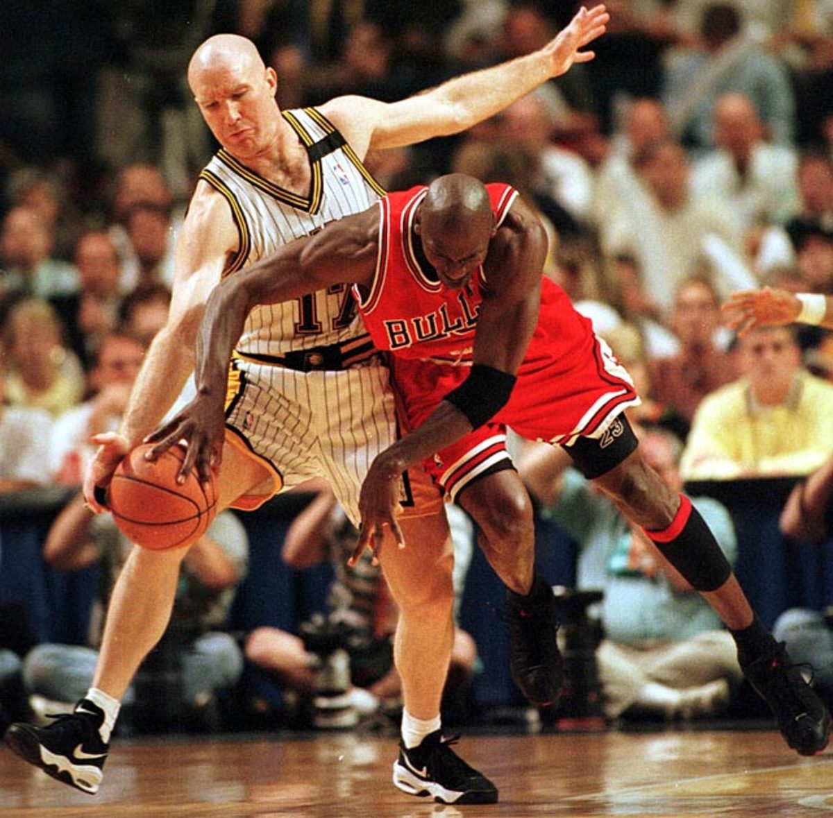 Chris Mullin and Michael Jordan