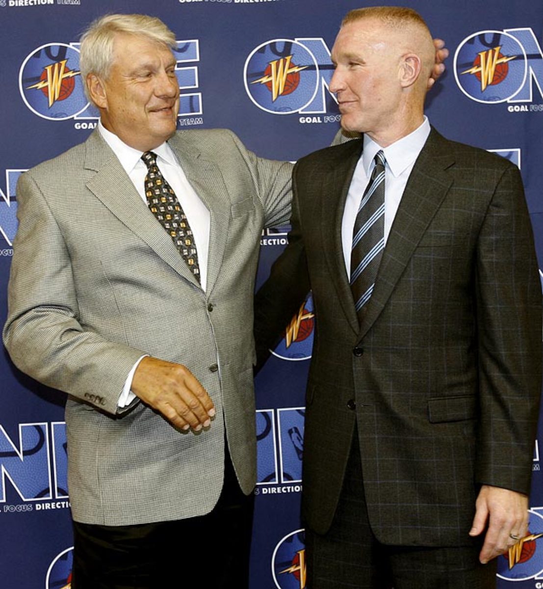 Don Nelson and Chris Mullin