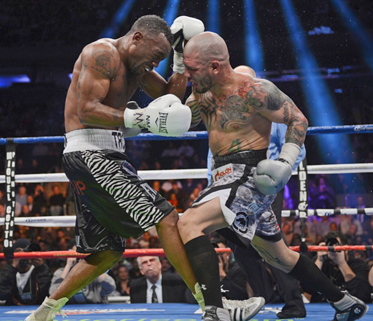 Loss on points to Austin Trout
