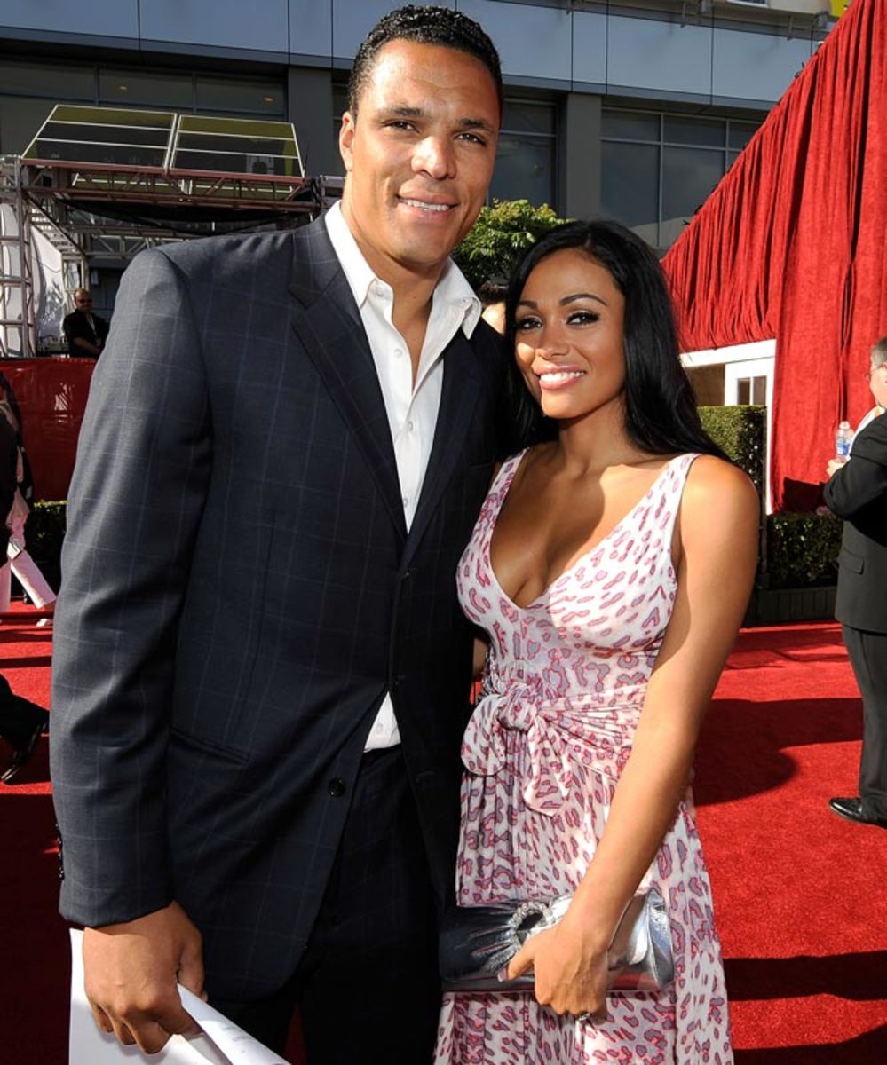 Tony Gonzalez and guest