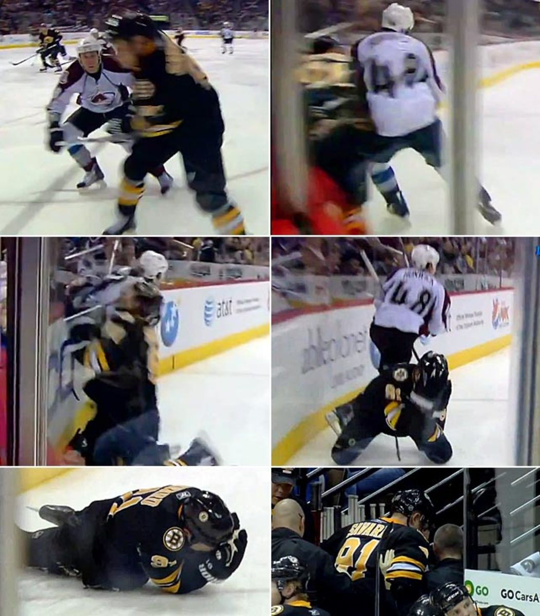 Marc Savard concussed