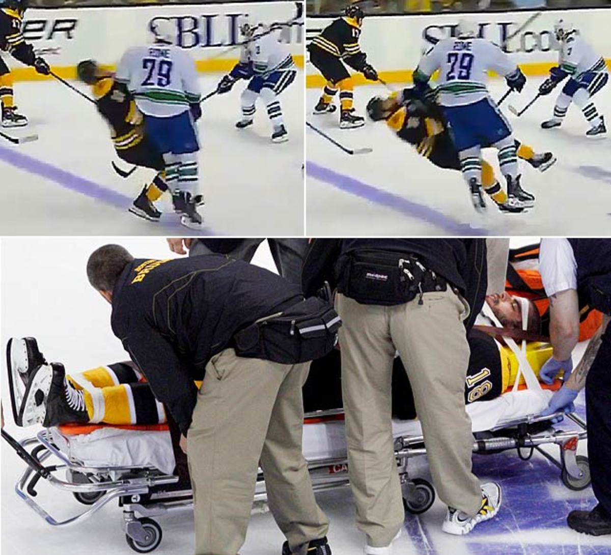 Anton Volchenkov Suspended Four Games By NHL For Elbowing Brad Marchand -  CBS Boston