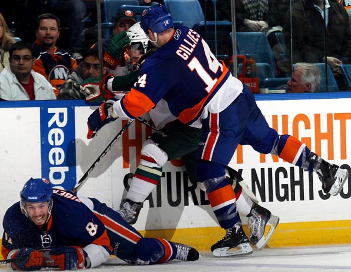 Trevor Gillies suspended