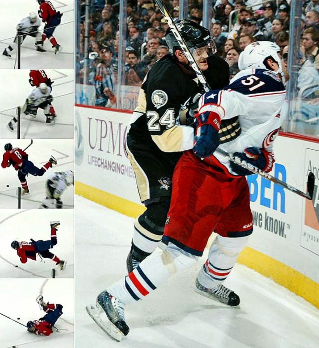 Matt Cooke's dirty hits