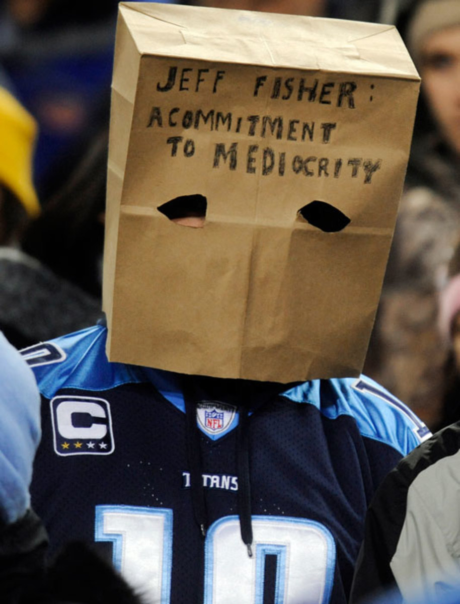 Fans With Bags Over Their Heads Sports Illustrated
