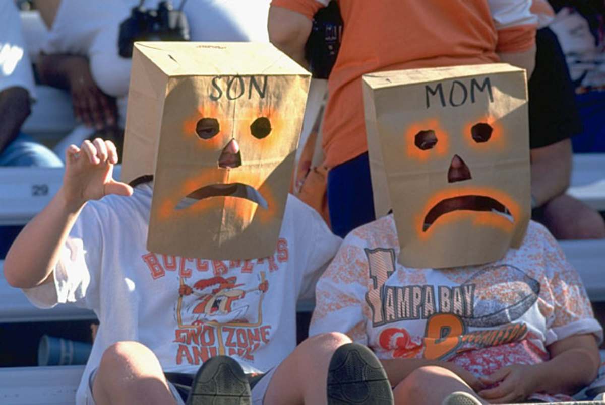 Fans With Bags Over Their Heads Sports Illustrated