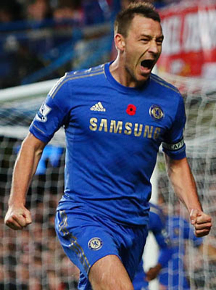 John Terry's Chelsea was knocked out of the Champions League in the group stage.