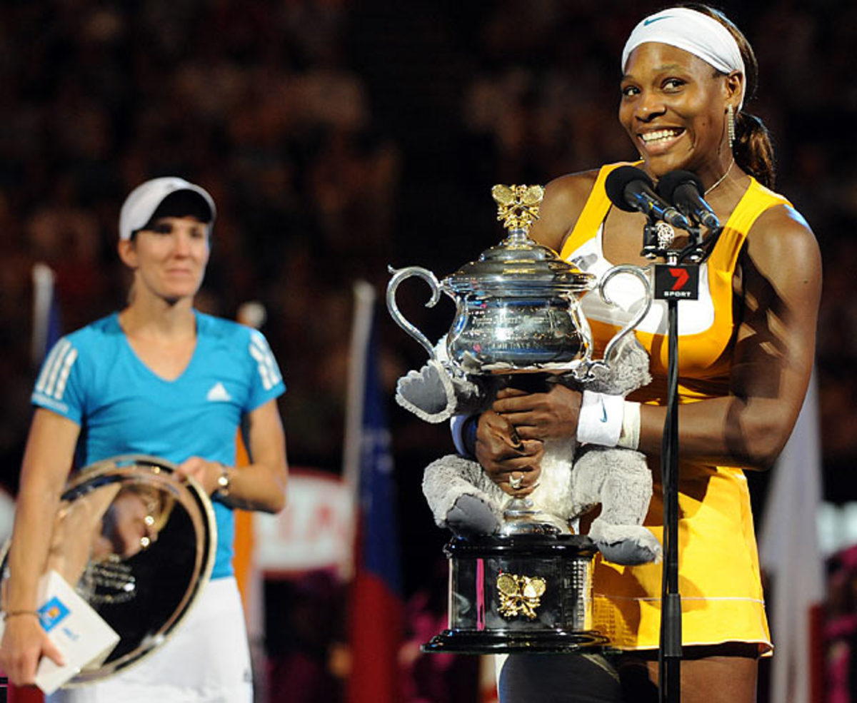 Serena Williams def. Justine Henin