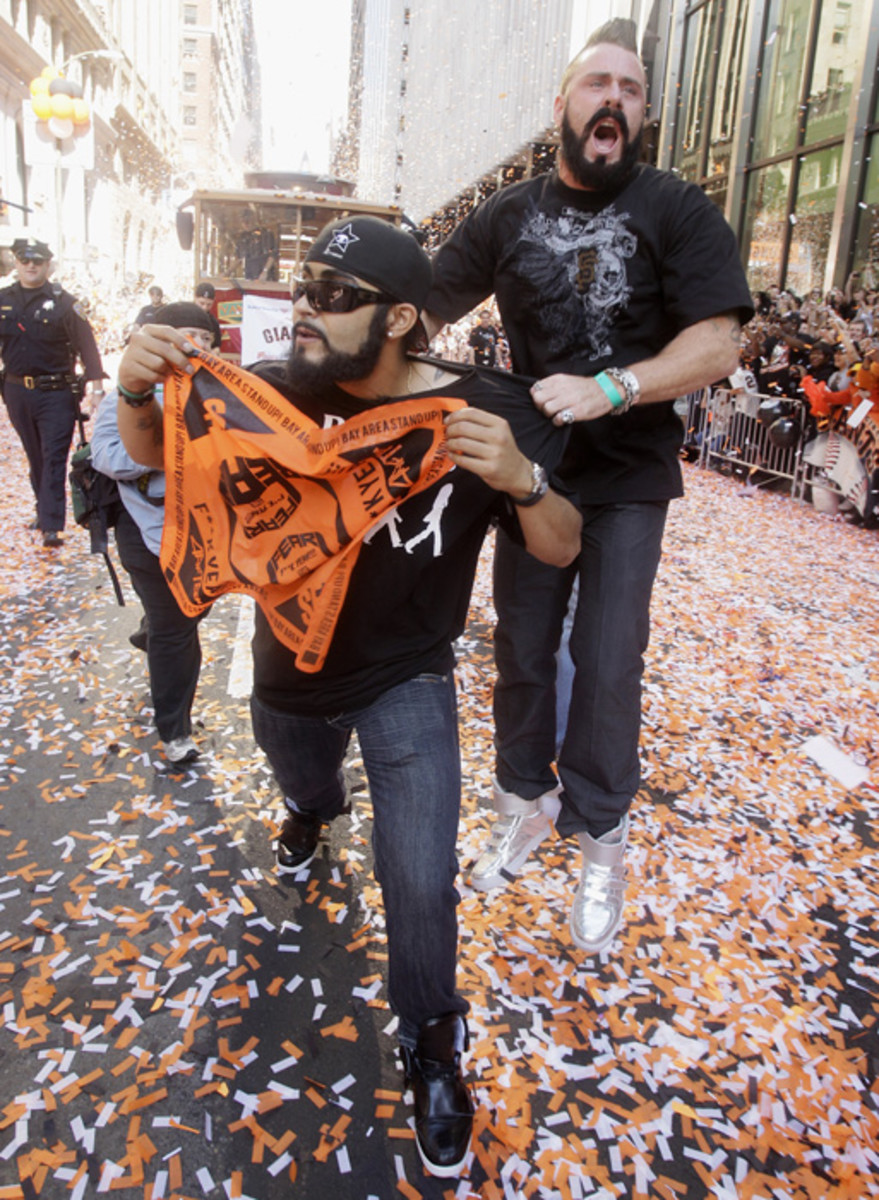 Sergio Romo and Brian Wilson