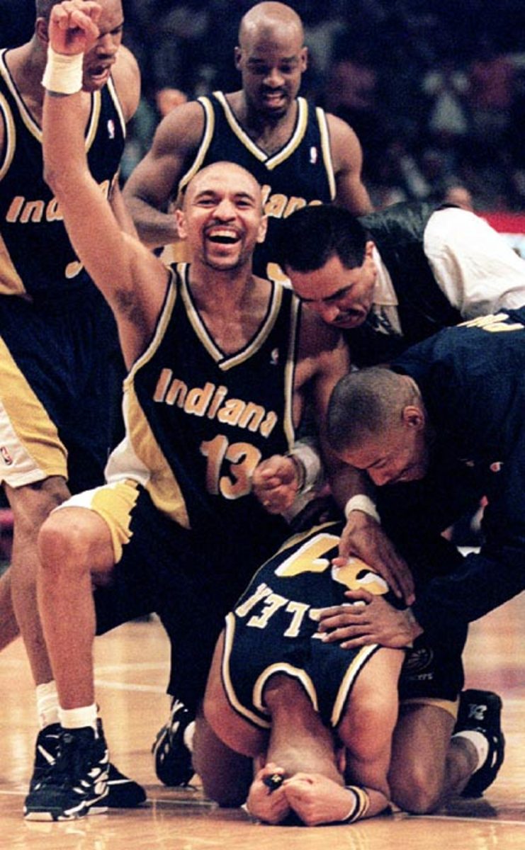 Mark Jackson and Reggie Miller