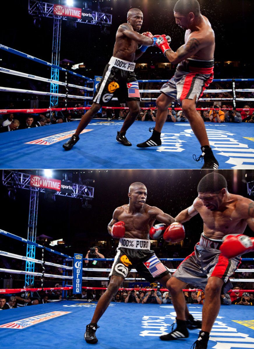 The fight