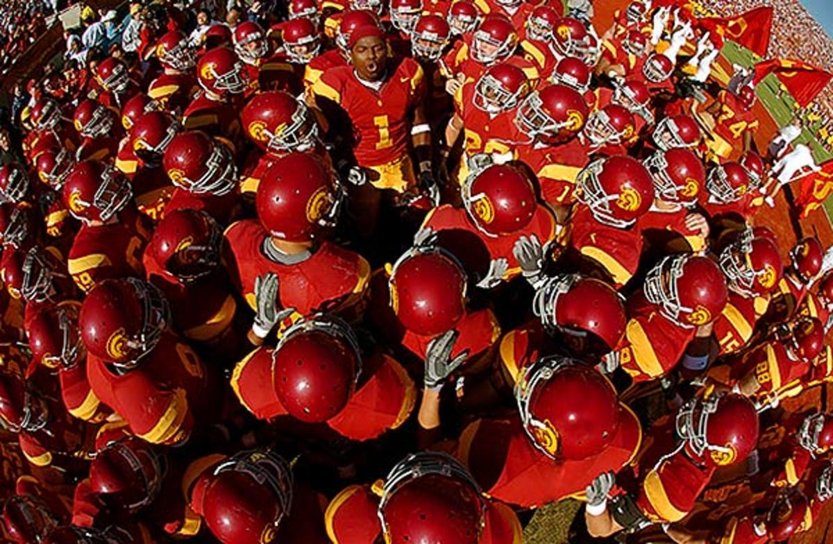 USC Pregame Huddle