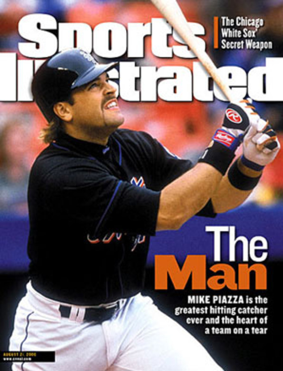 At his peak, Mike Piazza was already thought of as a legend. (John Iacono/SI)