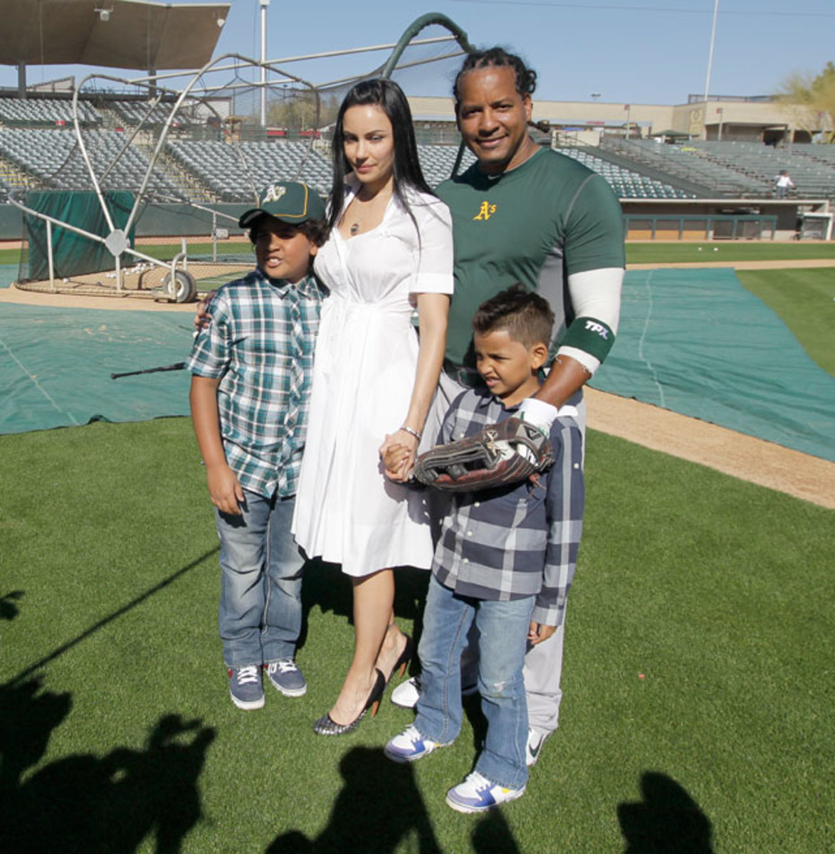 Manny Ramirez and Family 