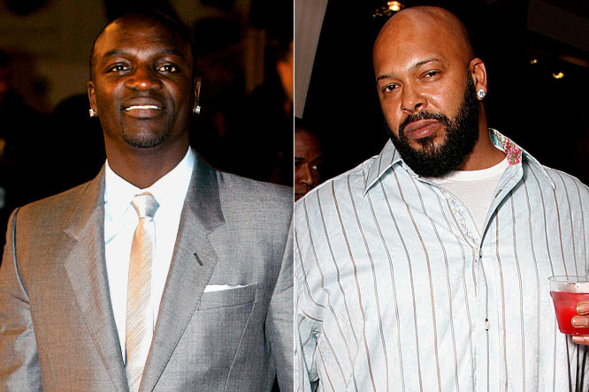 Akon and Suge Knight
