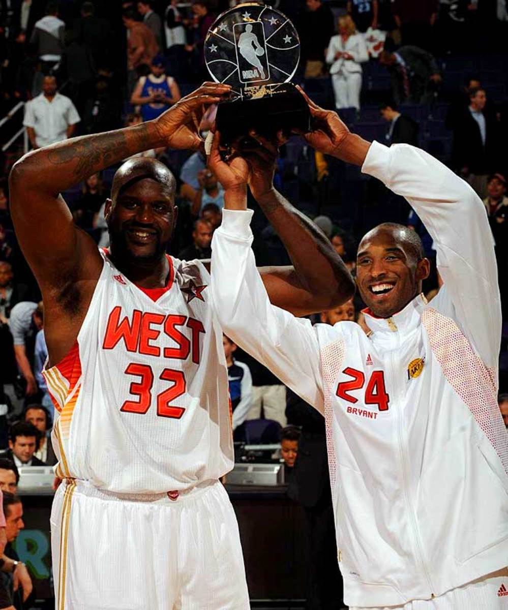 Shaquille O'Neal and Kobe Bryant