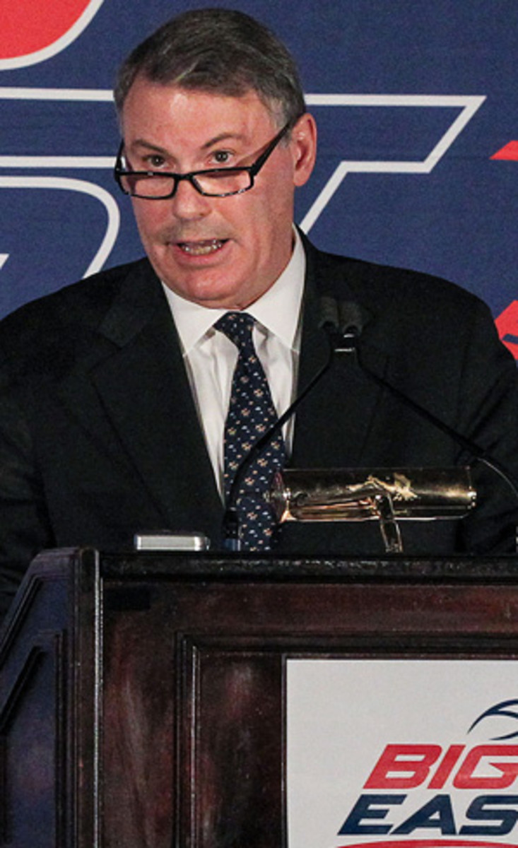 Big East Commissioner Mike Aresco had a conference call with the league's presidents Wednesday night to discuss the state of the conference.