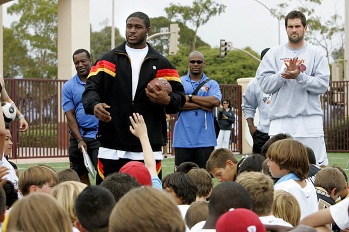 Reggie Bush and Matt Leinart