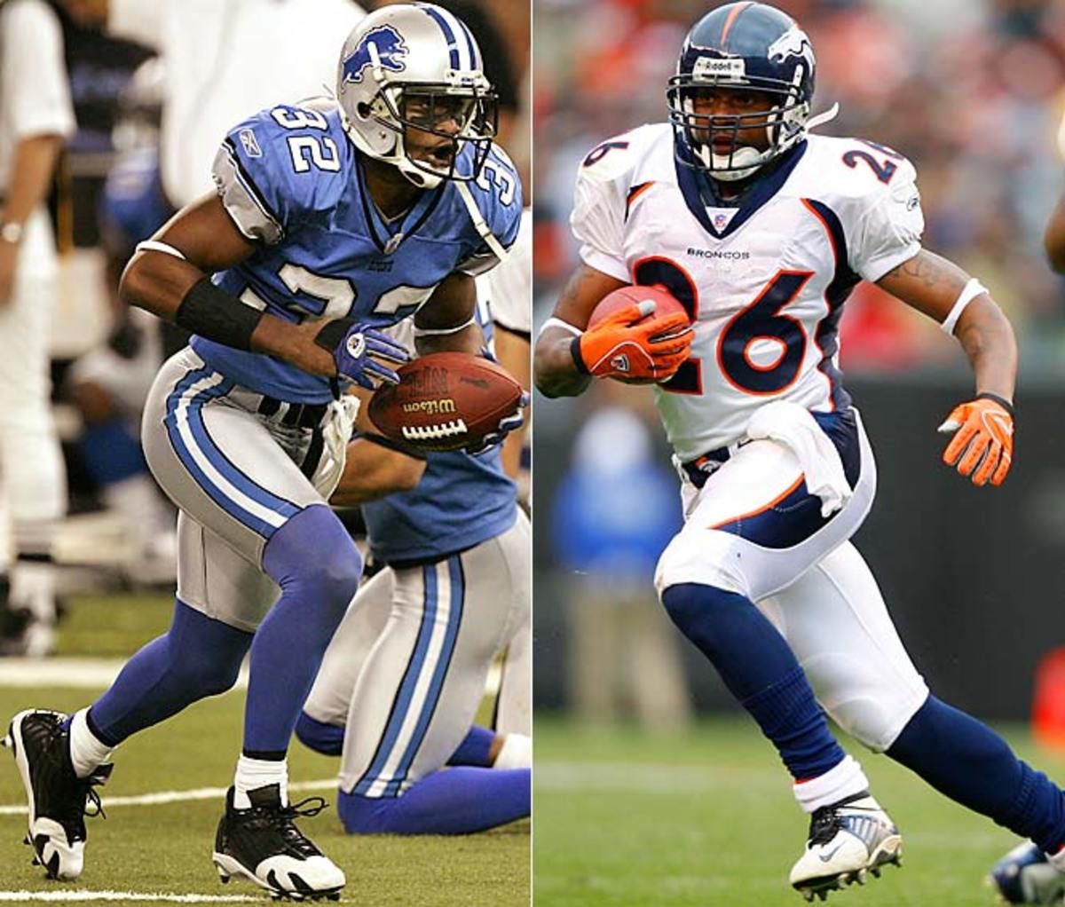Dre' Bly for Tatum Bell and George Foster