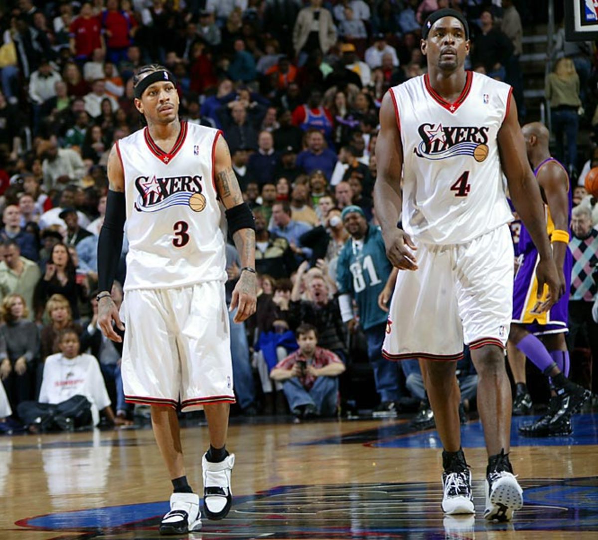 Allen Iverson and Chris Webber