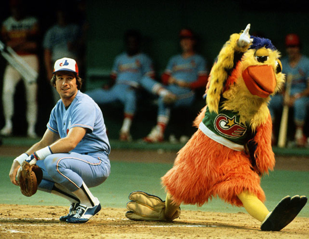 Gary Carter and the San Diego Chicken