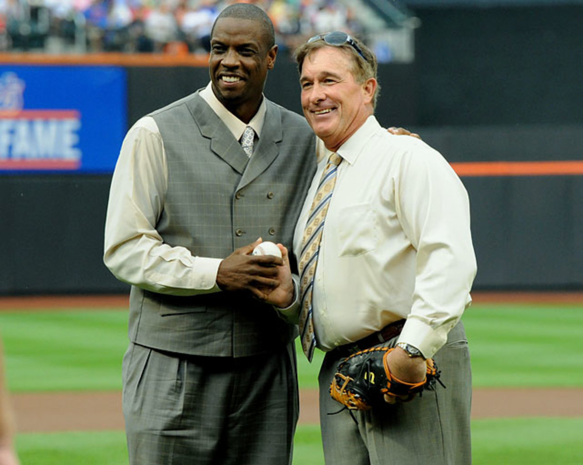 Dwight Gooden and Gary Carter