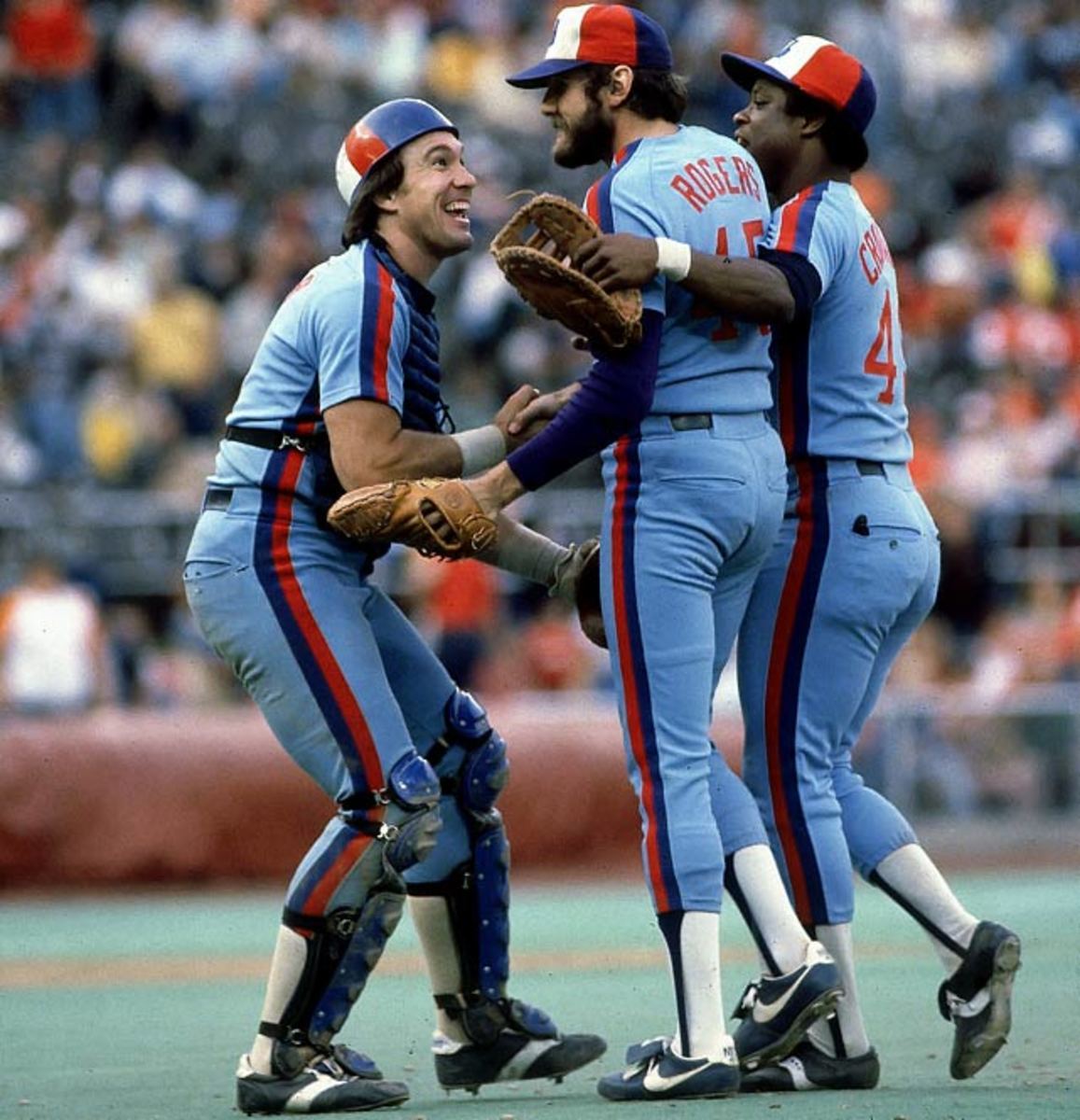 Gary Carter, Steve Rogers and Warren Cromartie
