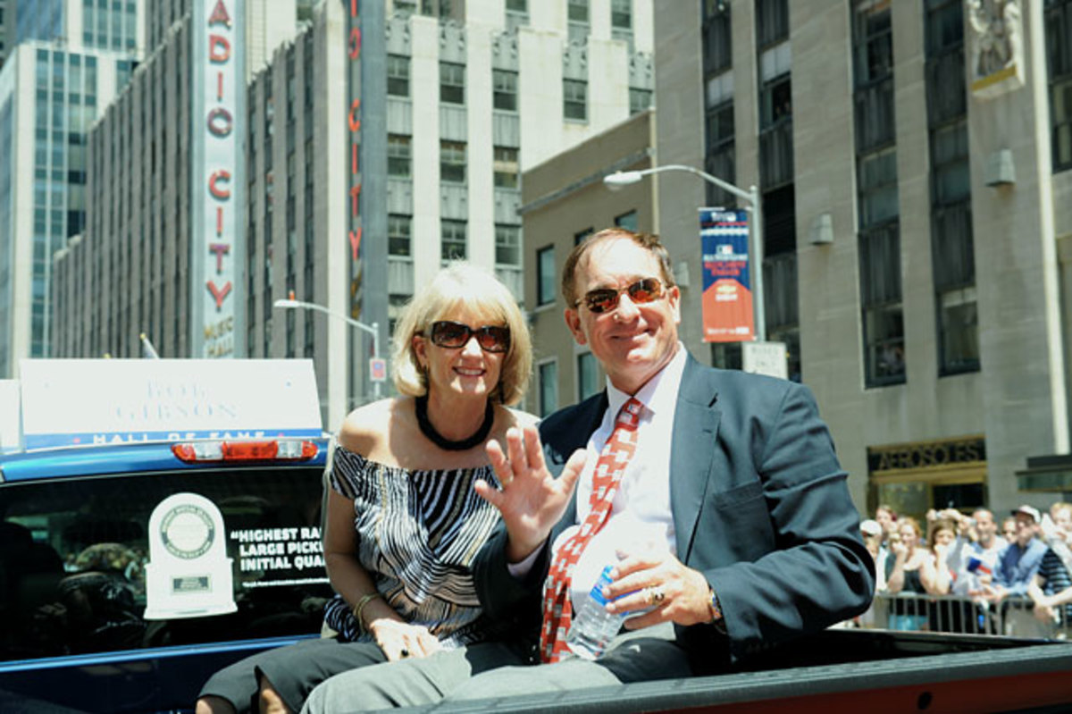 Gary Carter and wife Sandy