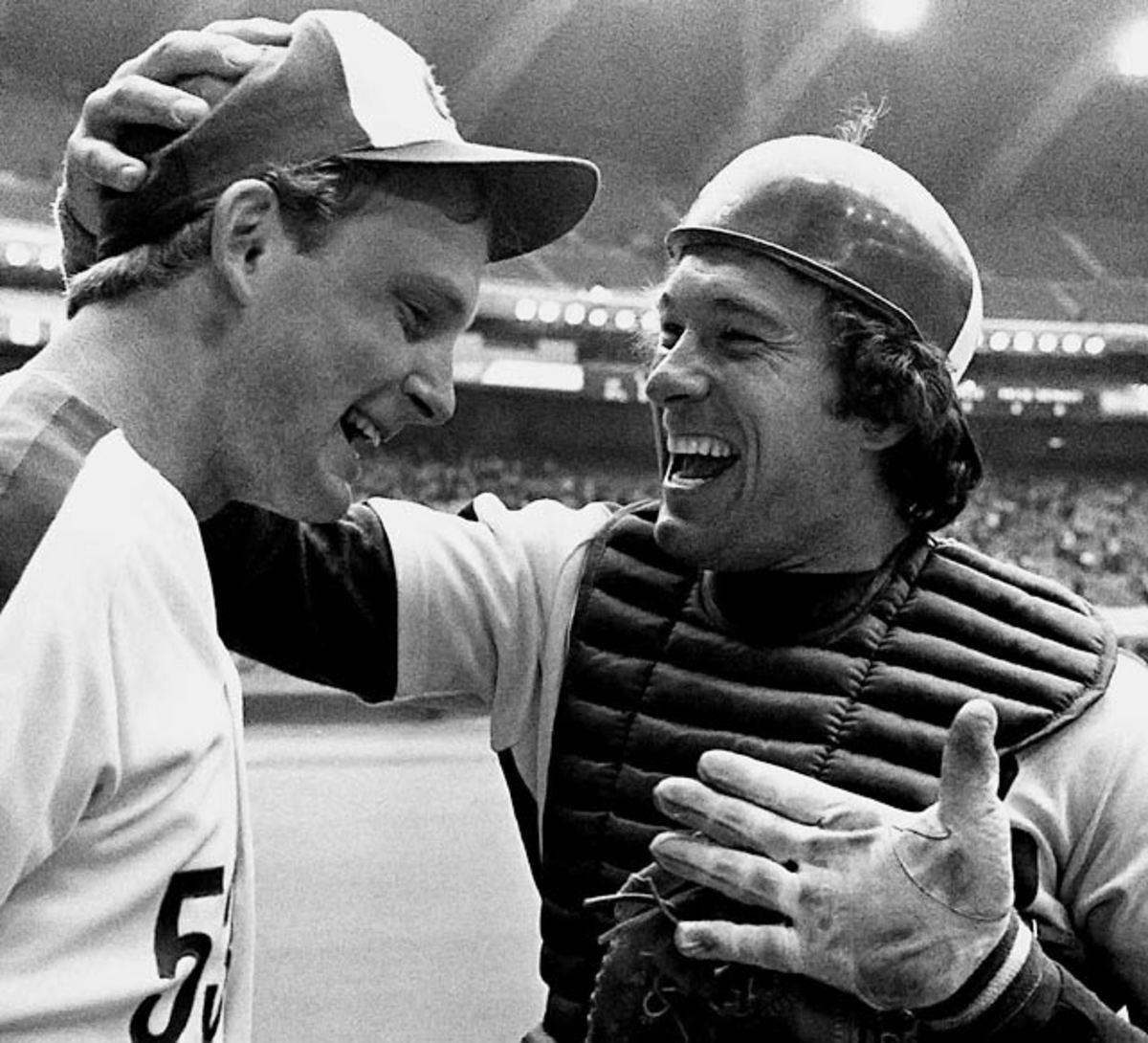 Charlie Lea and Gary Carter