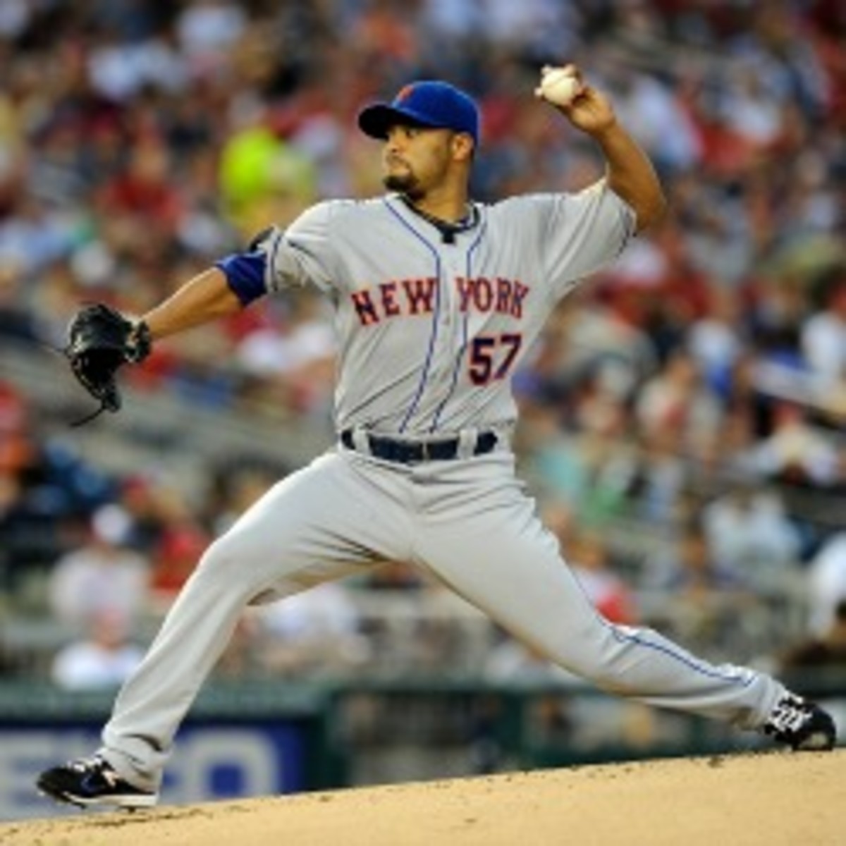 at Nationals Park on August 17, 2012 in Washington, DC.