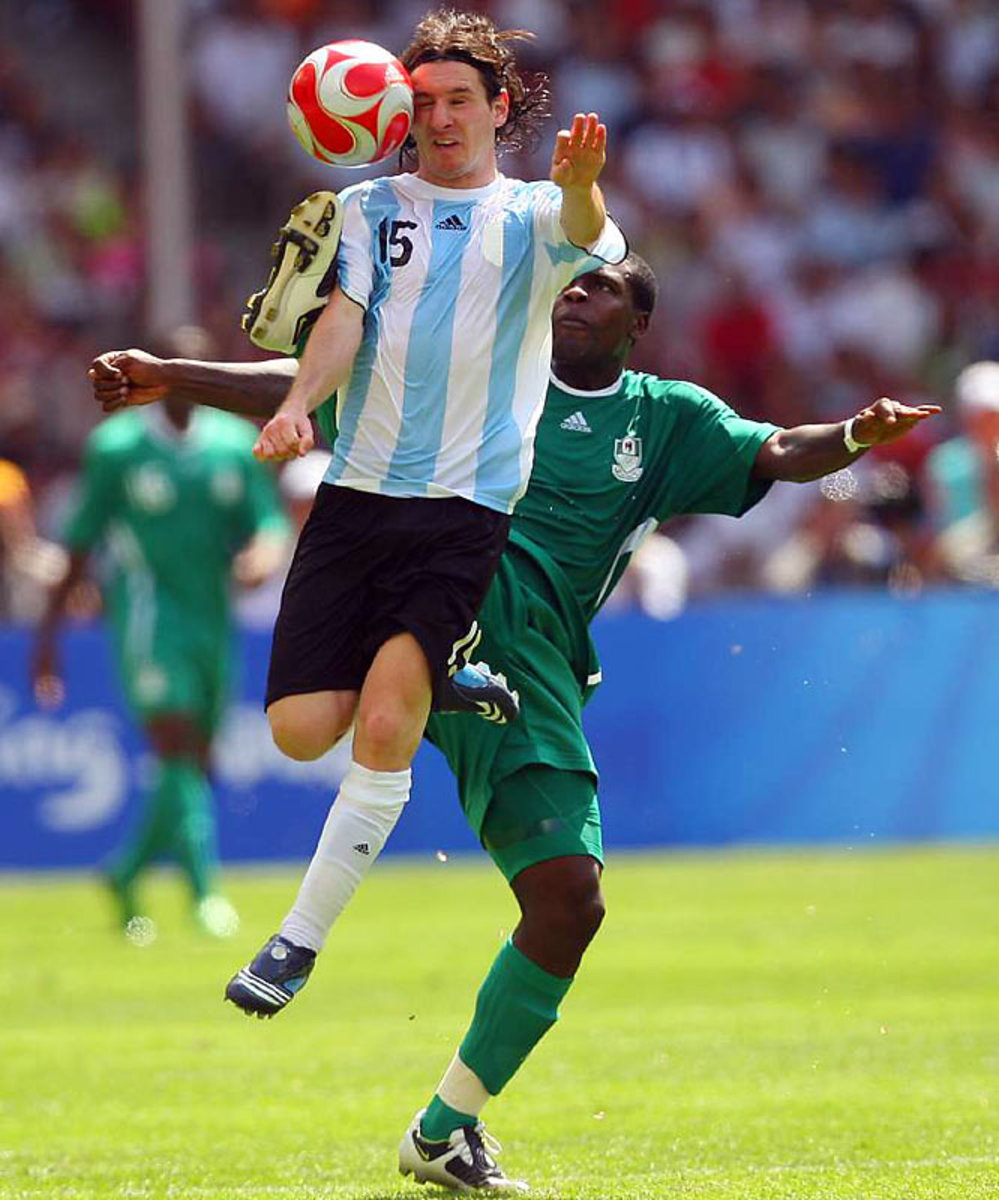 Lionel Messi and Chibuzor Okonkwo