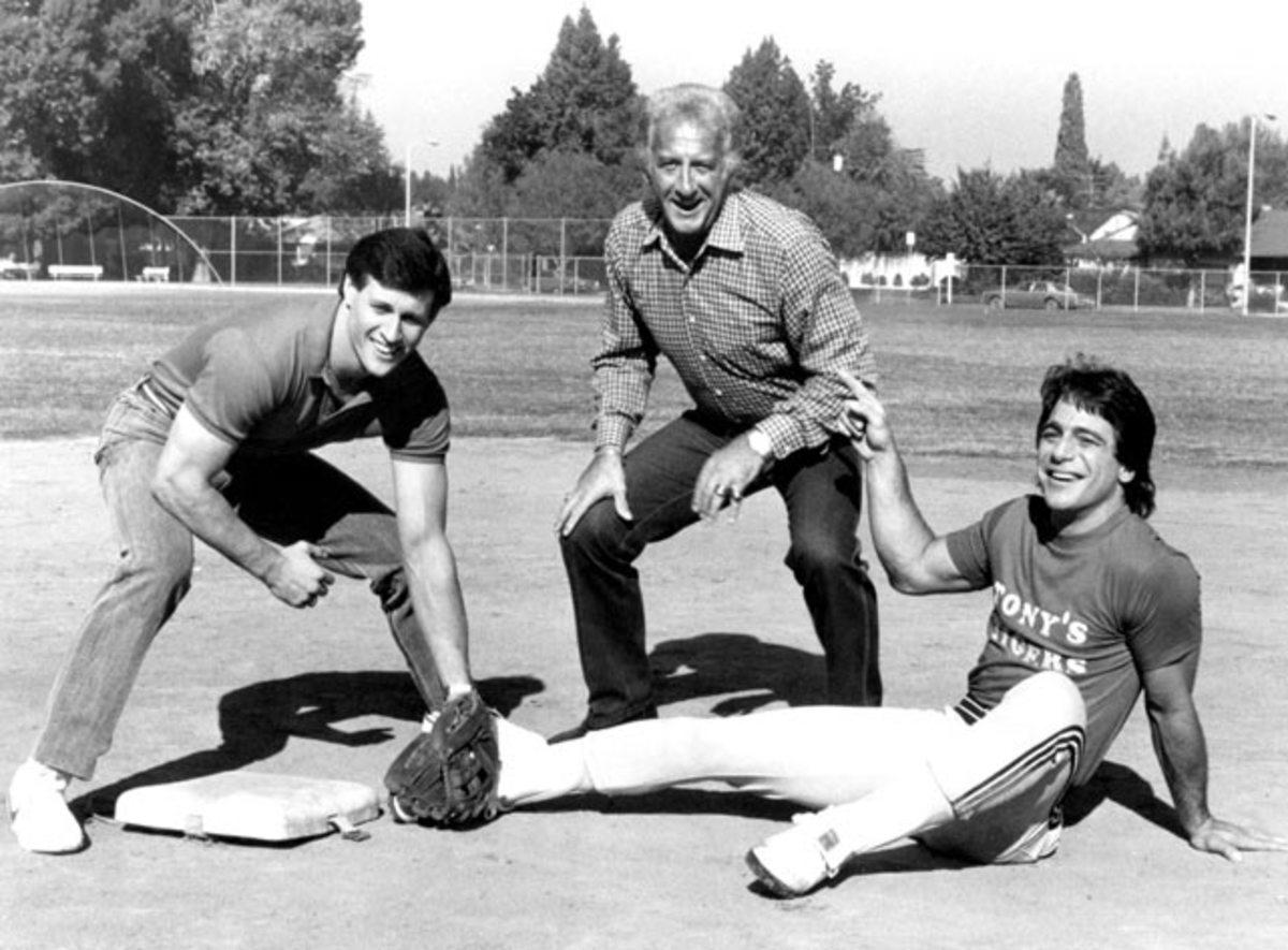 Steve Sax, Bob Uecker and Tony Danza