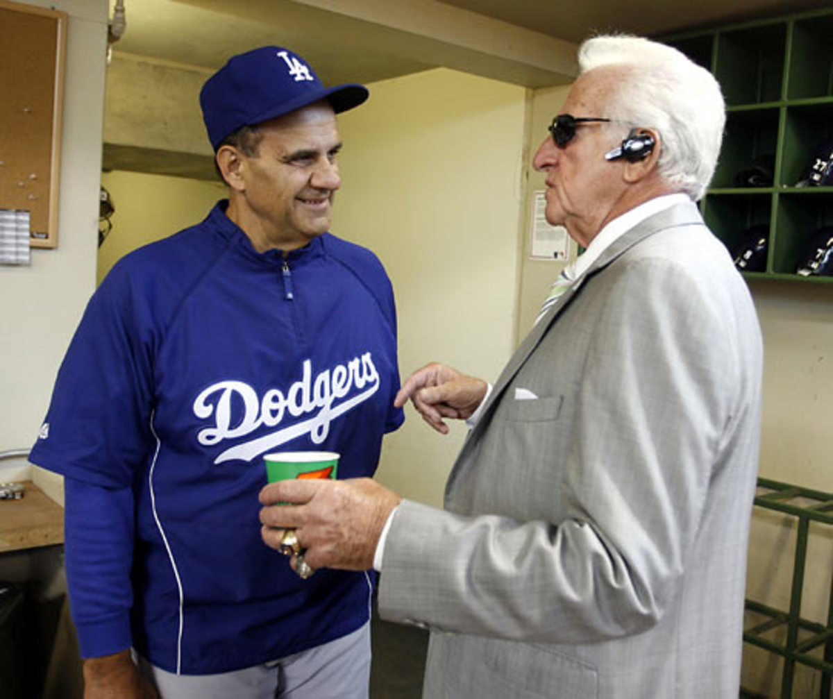 Bob Uecker and Joe Torre 