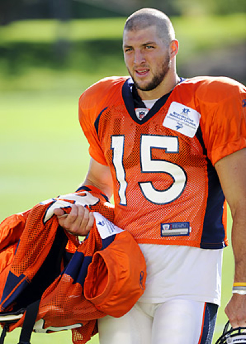 tim tebow red jersey