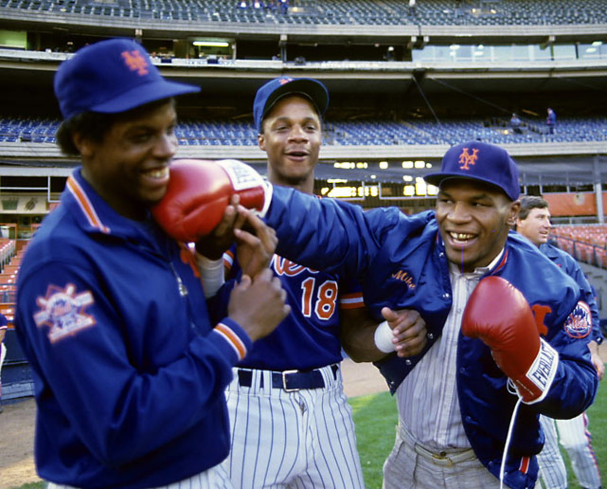 Mike Tyson, Darryl Strawberry and Dwight Gooden